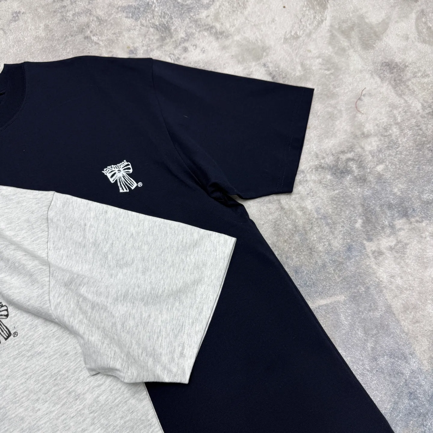 Acne SS 26 T S M L Navy Blue ～ g 0 ！ Breathable ！ Same Style ！ 50D Authentic ～